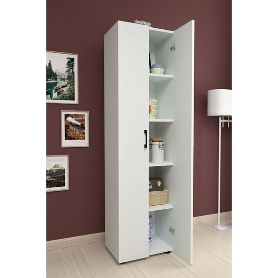 5 დონიანი მრავალფუნქციური თეთრი კარადა (BF-773)