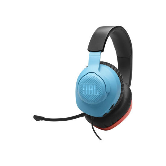 JBL Quantum 100N Gaming Headphones Blue/Red