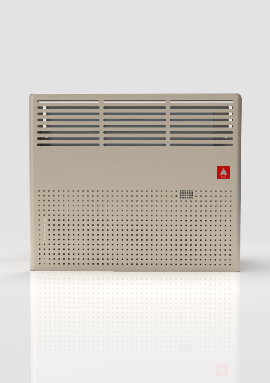 გაზის გამათბობელი ATEM KHC-5(BG) კრემისფერი - 50-55 მ.კვ