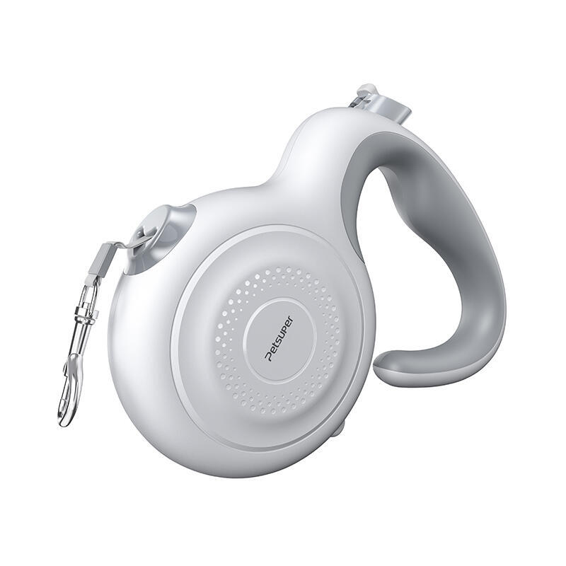 Petsuper Retractable Leash PL02 White