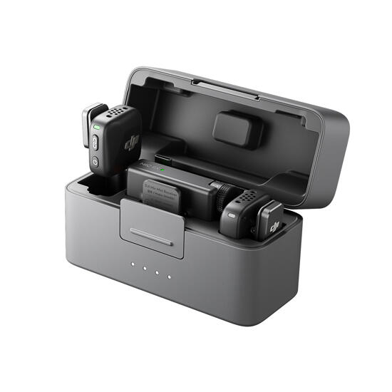 DJI MIC MINI 2 TX + 1 RX + CHARGING CASE Grey