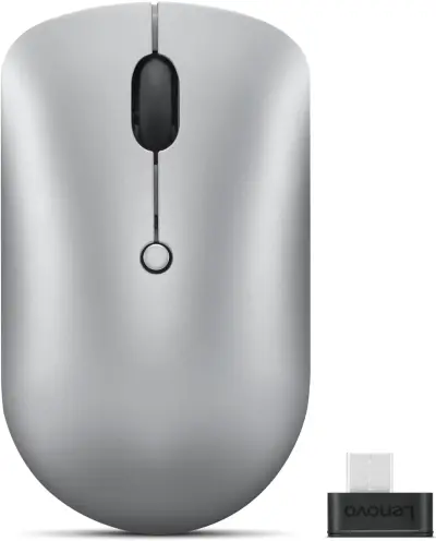 Lenovo 540 USB-C Wireless Mouse - Grey