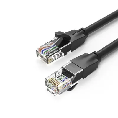 Vention IBEBG Cat.6 UTP Patch Cable, Black - 1.5M