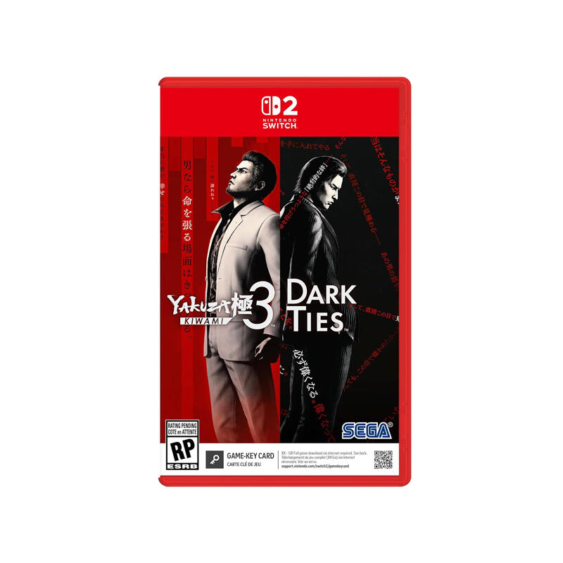 Nintendo Switch 2 Game Yakuza Kiwami 3 & Dark Ties