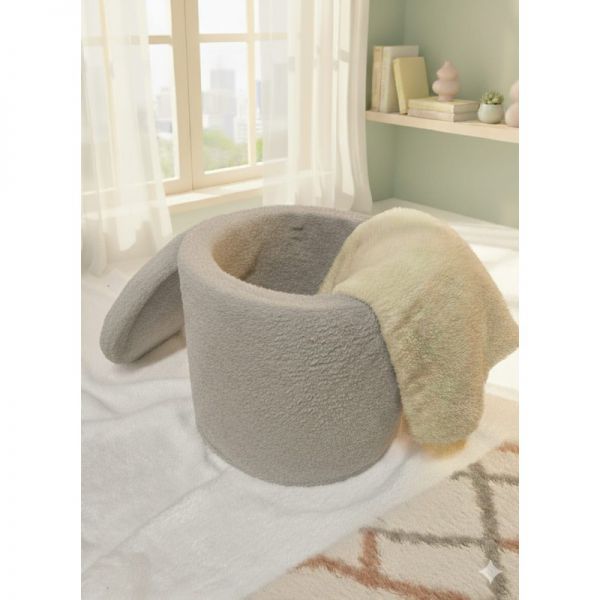 პუფი სათავსოთი ნაცრისფერი (MH1106)