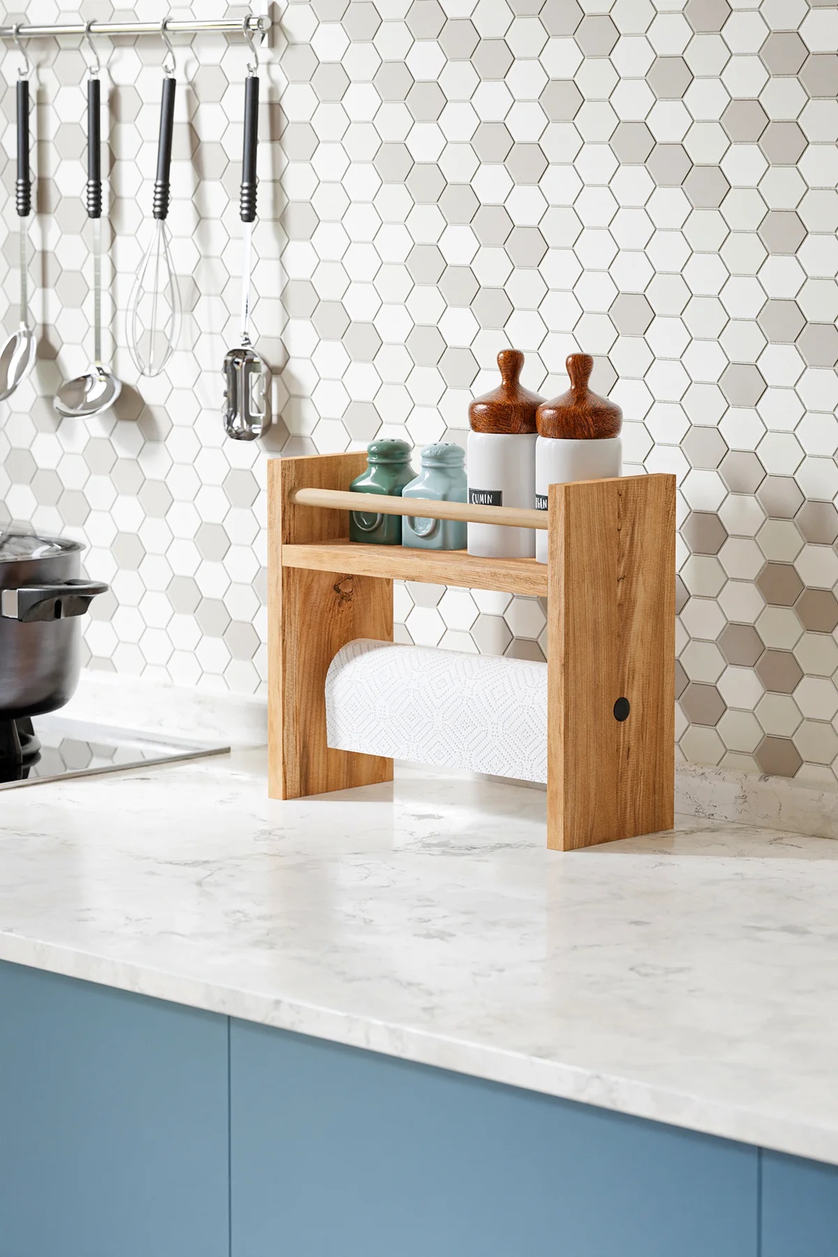 სამზარეულოს ორგანაიზერი ფიჭვის ფაქტურით MR2-A (581)