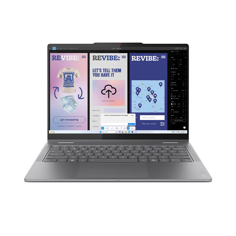 Lenovo Yoga 7 83JQ003GRK, Intel Core Ultra 5-226V, Intel Arc graphics, 16GB RAM SSD 512GB, Free Dos, Laptop