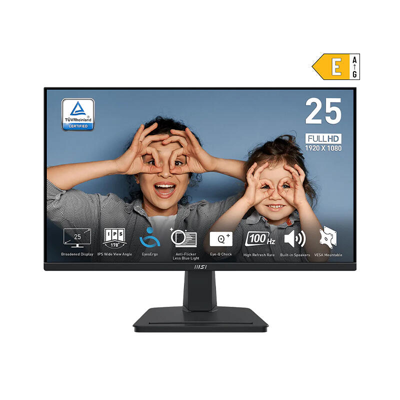 MSI Monitor 25 Pro MP251 9S6-3PC2CM-041 Black