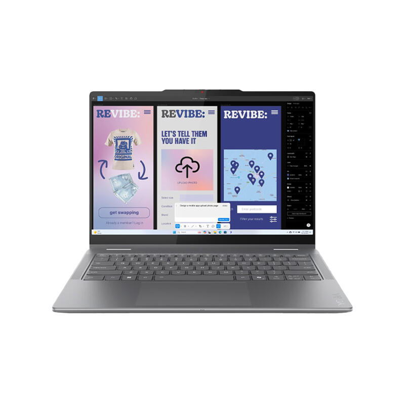 Lenovo Yoga 7 Oled 83JQ00CVRK, Intel Core Ultra 7-258V, Intel Arc graphics, 32GB RAM SSD 1TB, Free Dos, Laptop