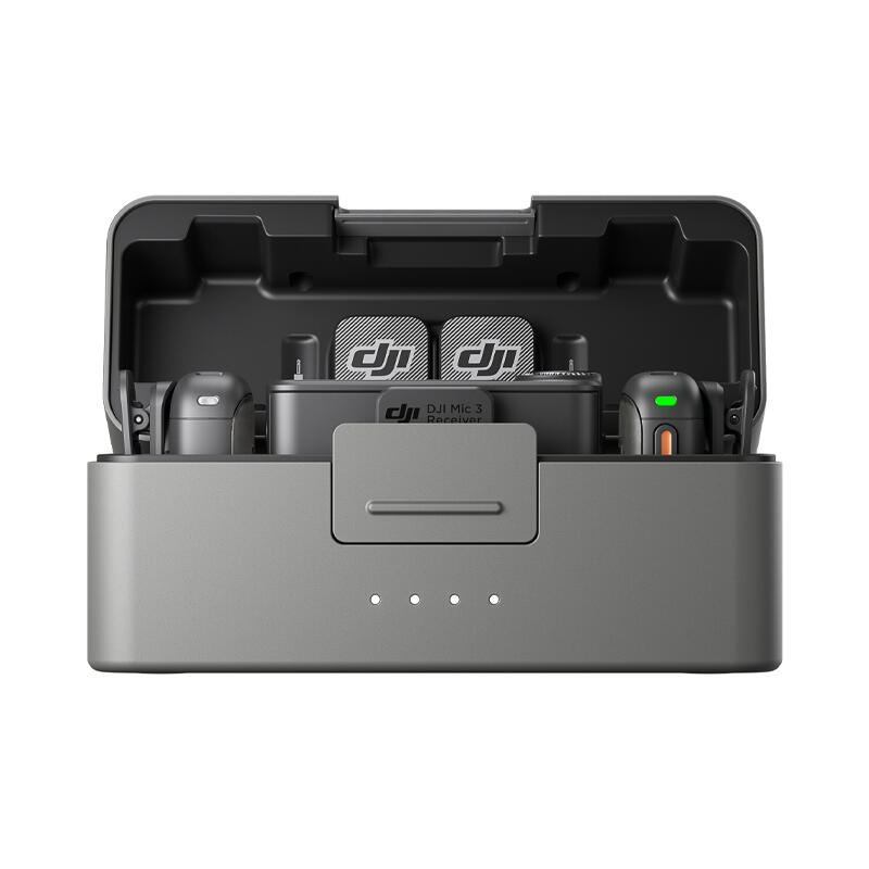 DJI Mic 3 2 TX plus 1 RX plus Charging Case Grey