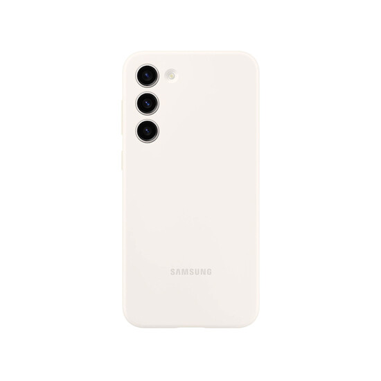 Samsung Galaxy S23+ Silicone Case White