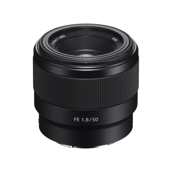 Sony FE 50mm f/1.8 Black