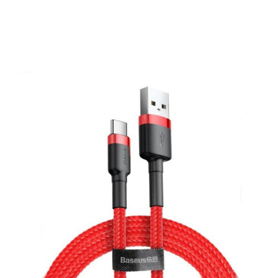 Baseus Kevlar USB Cable Type-C 2A 2M CATKLF-C09 Red