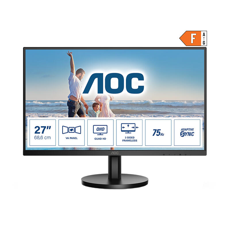 AOC Q27B3MA 27 Black