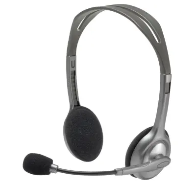 Logitech Stereo Headset H110 Grey
