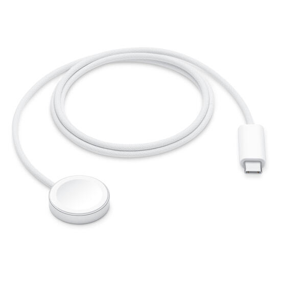 Apple MT0H3 Watch Magnetic Fast Charger to USB-C Cable 1M White
