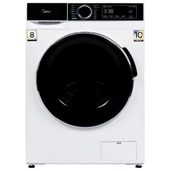 სარეცხი მანქანა Midea MFA01W80B/W 8Kg A+++ 1400Rpm Washing Machine White