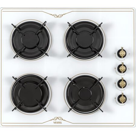 ჩასაშენებელი ქურის ზედაპირი VESTEL BH-6104RW