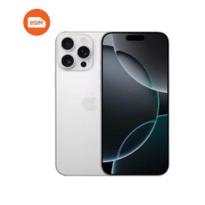 Apple iPhone 16 Pro  e-SIM Only | 256GB White Titanium