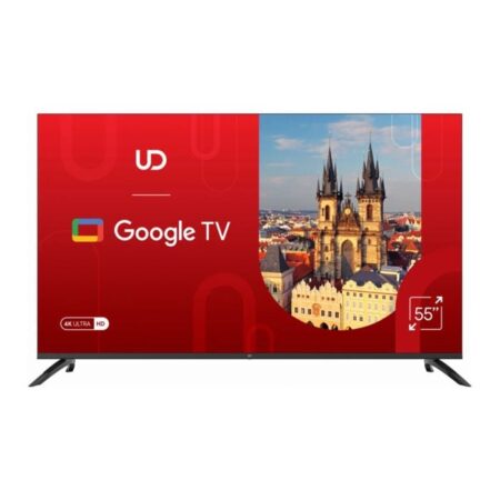 TV/ LED/ UDTV/ TV 55"(140cm)/ UD 55GU6210  Google TV 16:9 3840x2160  178*/178* 250cd/m2  BT5.1 WiFi RJ45 Cl+ HDMIx2 USB2.0 DVB-T/T2/C/S2 VESA 200x200