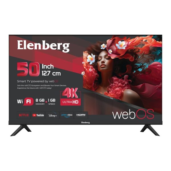 Smart 4K ტელევიზორი ELENBERG TV-50EBG925/EU
