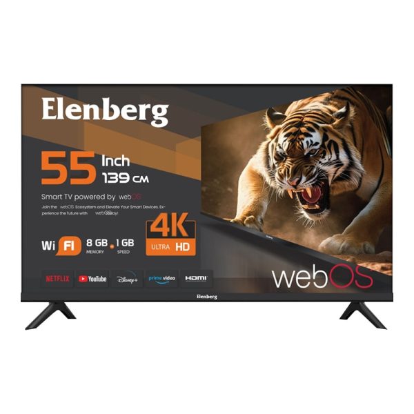 Smart 4K ტელევიზორი ELENBERG TV-55EBG925/EU