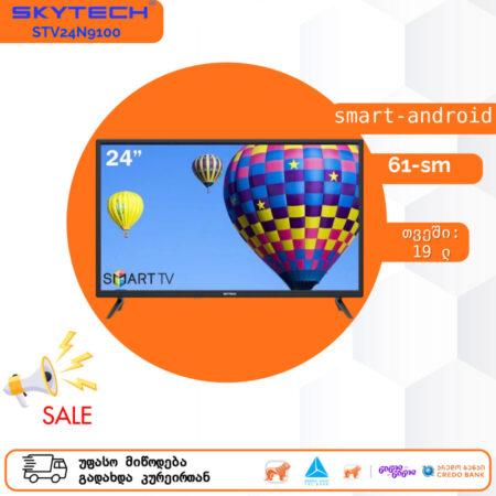 Smart ტელევიზორი SkyTech STV24N9100 24 inch (61 სმ)