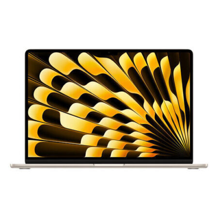Apple MacBook Air 15.3 inch 2024 MXD33LL/A M3 Chip 8c CPU 10c GPU 16GB/512GB SSD Starlight
