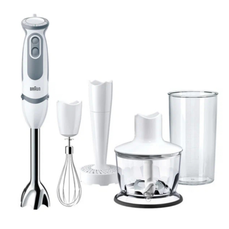 BRAUN MQ5237WH 1000W მულტიფუნქციური ხელის ბლენდერი