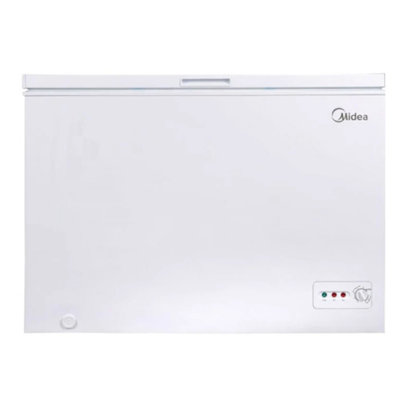 Midea MDRC405FZF01GL White საყინულე-მაცივარი