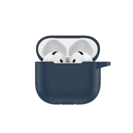 Green Silicon Case for Airpods 4 Berlin Series Blue