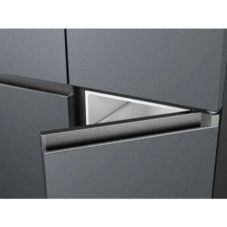 Refrigerator/ TCL C521CDB FREE BUILT-IN, 521L, Energy E, 190x64x83.3,  LED Display, Metal Fresh. Shadow Black glass