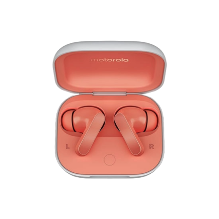 Motorola Moto Buds Coral Peach
