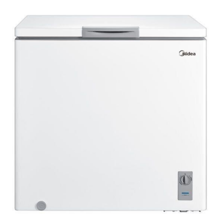 Midea MDRC280SLF01G ერთკამერიანი საყინულე